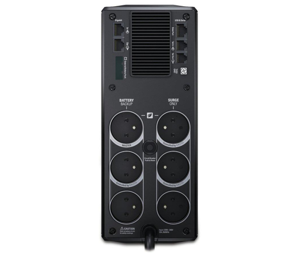 APC Back-UPS Pro 1500 (1500VA/865W, 6xPL, AVR, LCD) - 62925 - zdjęcie 3